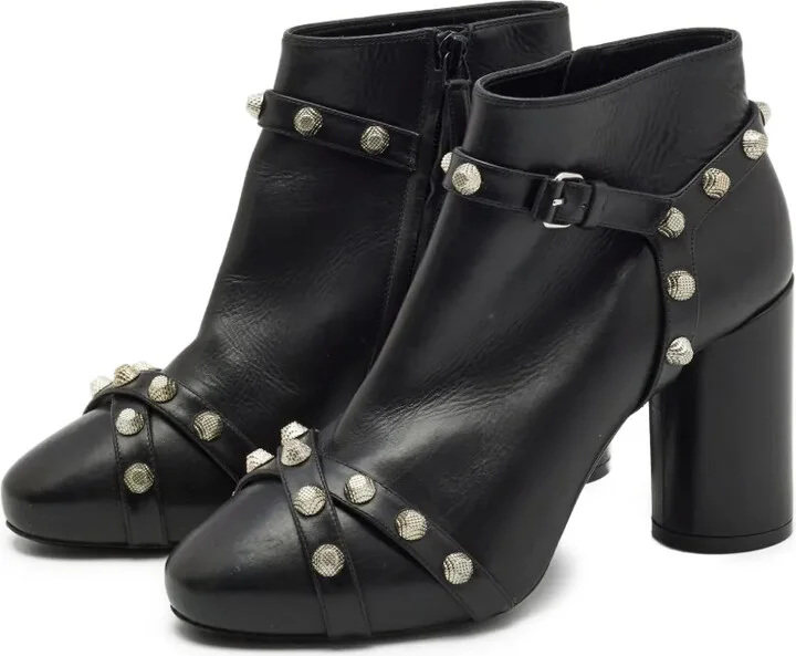 90mm Stud-Embellished Ankle Boots - Image 2