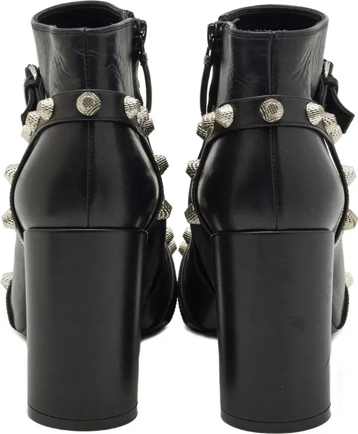 90mm Stud-Embellished Ankle Boots - Image 3