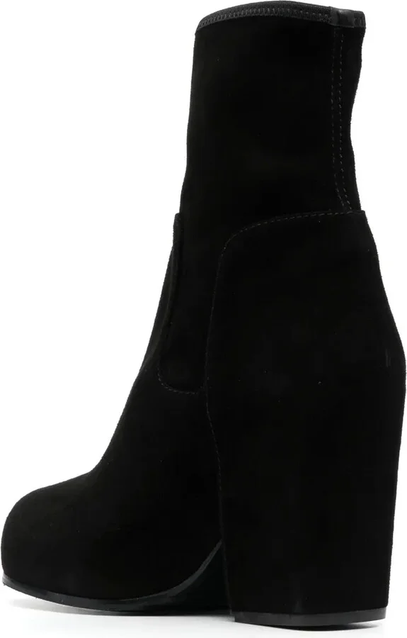 90mm Suede Ankle Boots - Image 3