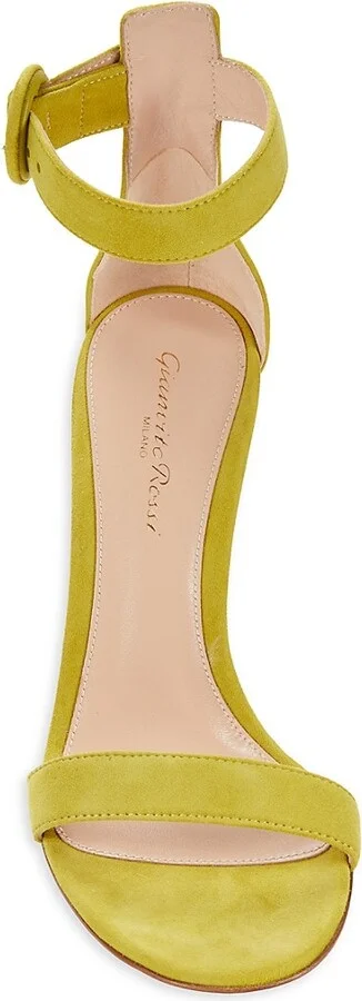 90MM Suede Ankle-Strap Sandals - Image 5