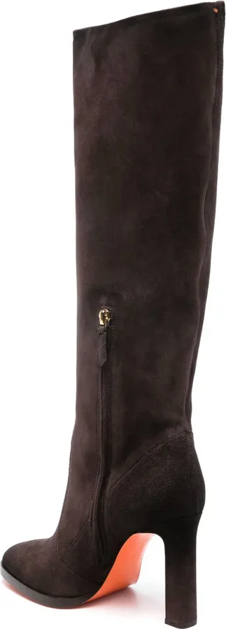 90mm Suede Boots - Image 3