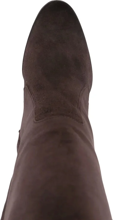 90mm Suede Boots - Image 4