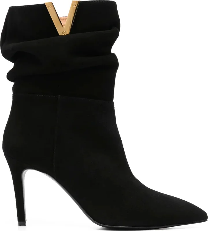 90mm Suede Boots