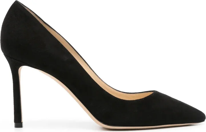 90mm Suede Pumps