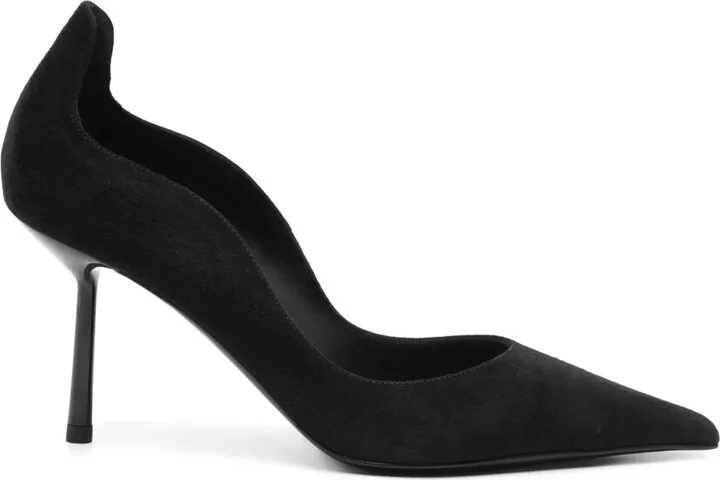 90mm Suede Pumps