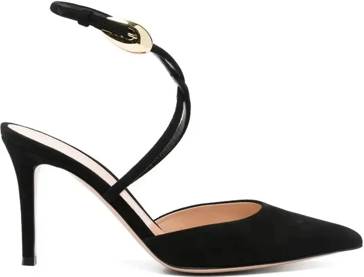 90mm Suede Pumps