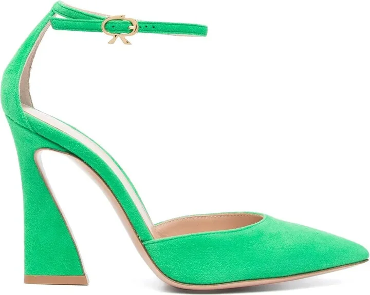 90mm Suede Pumps