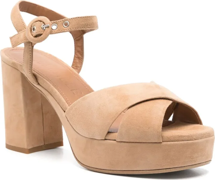90mm Suede Sandals - Image 2