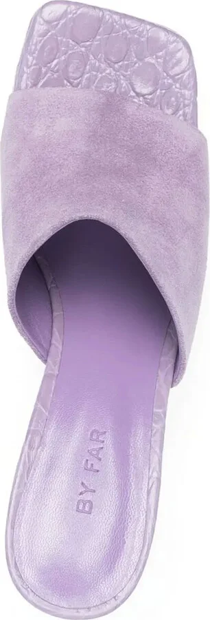90mm Suede Sandals - Image 4