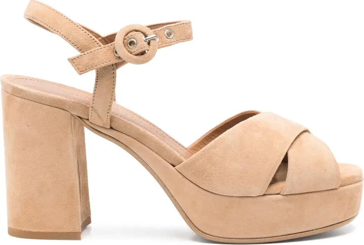 90mm Suede Sandals