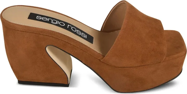 90mm Suede Sandals