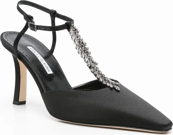 90mm Sufik heeled sandals - Image 2
