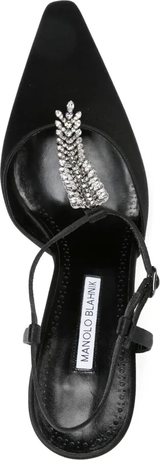 90mm Sufik heeled sandals - Image 4