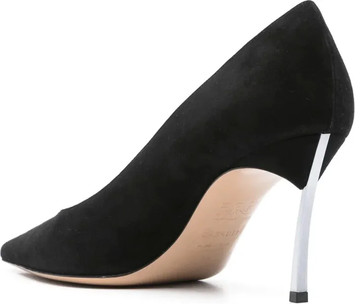 90mm Superblade Suede pumps - Image 3