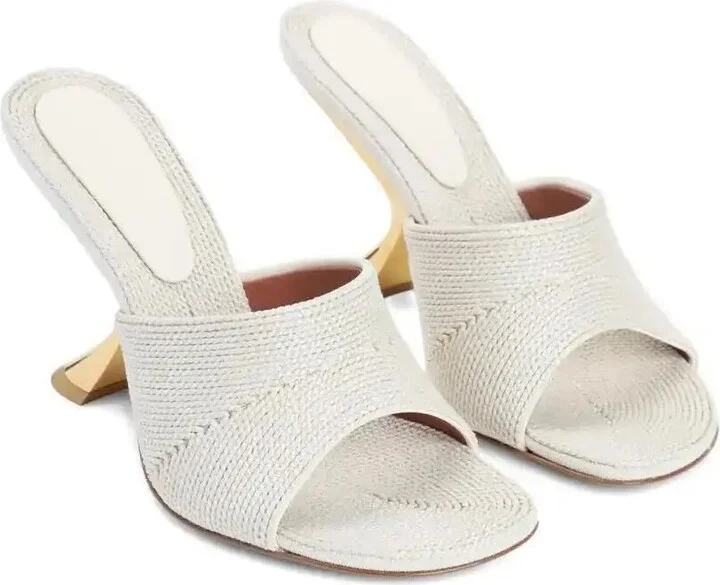 90mm Taylor Leather Sandals - Image 2