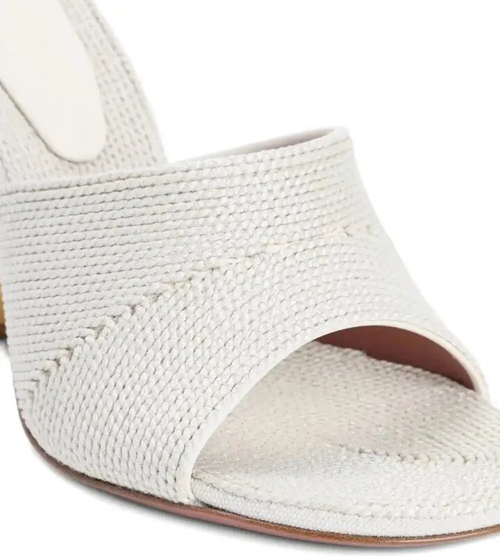 90mm Taylor Leather Sandals - Image 4