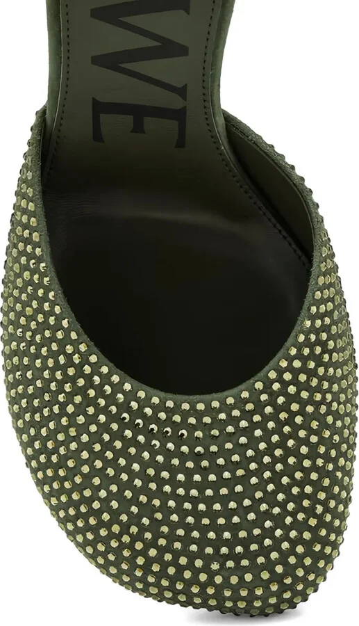 90mm Toy crystal-embellished pumps - Image 3