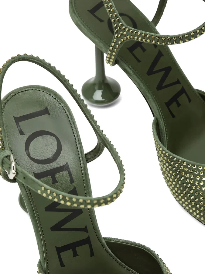 90mm Toy crystal-embellished pumps - Image 4