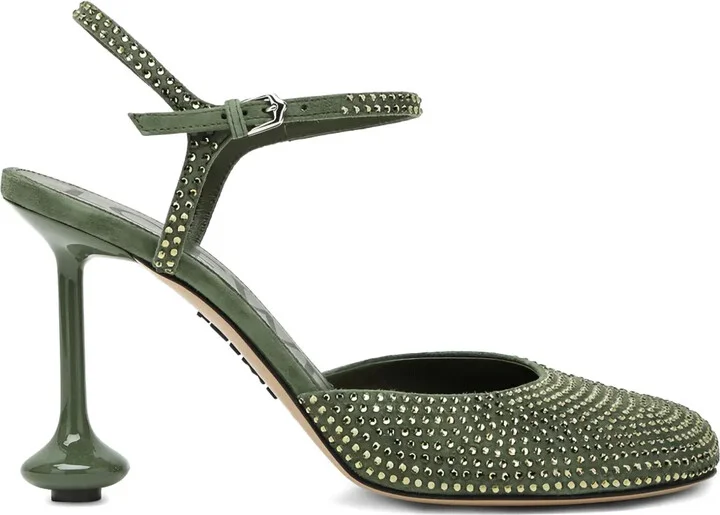 90mm Toy crystal-embellished pumps
