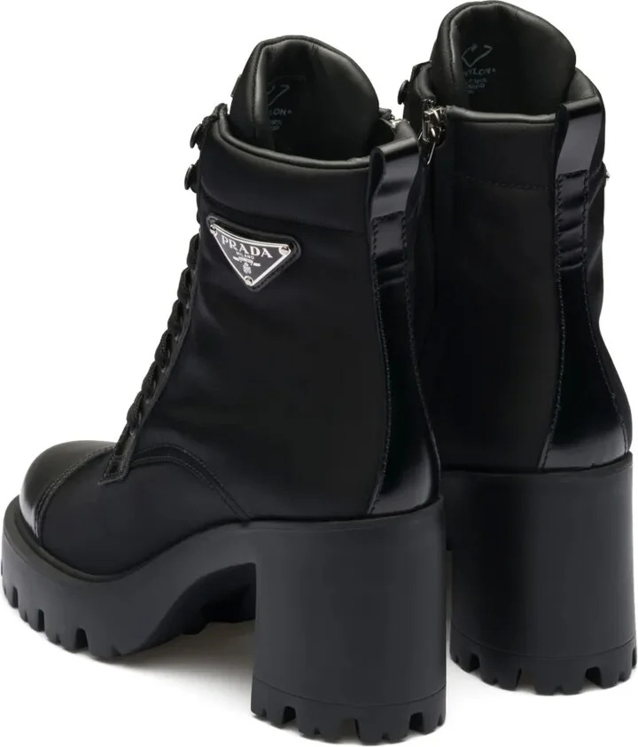 90mm Triangle-Logo Ankle Boots - Image 3