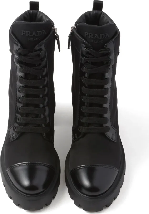 90mm Triangle-Logo Ankle Boots - Image 4