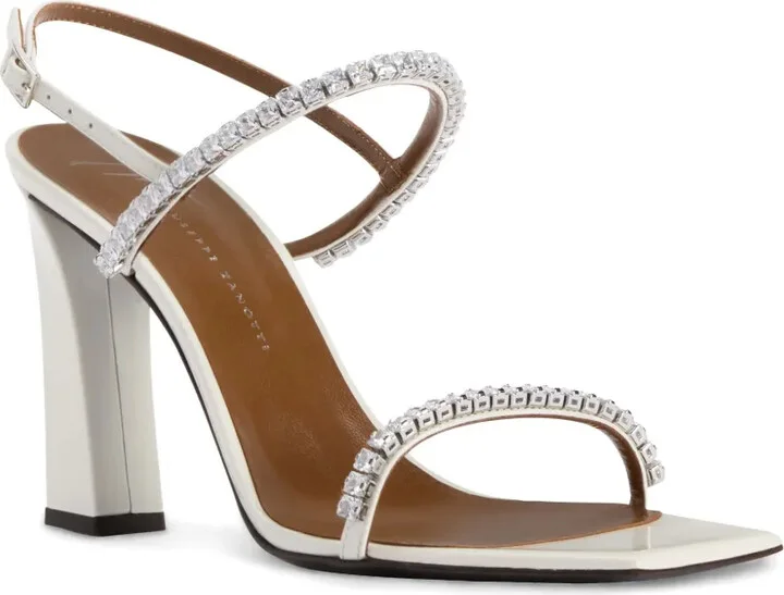 90mm Valentiine Crystal sandals - Image 2