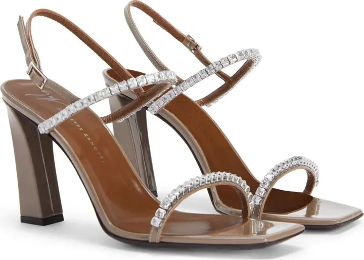 90mm Valentiine Crystal sandals - Image 2