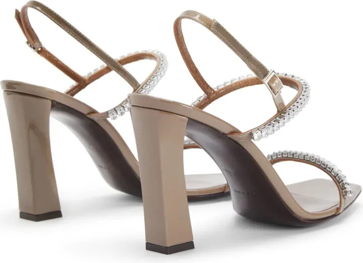 90mm Valentiine Crystal sandals - Image 3