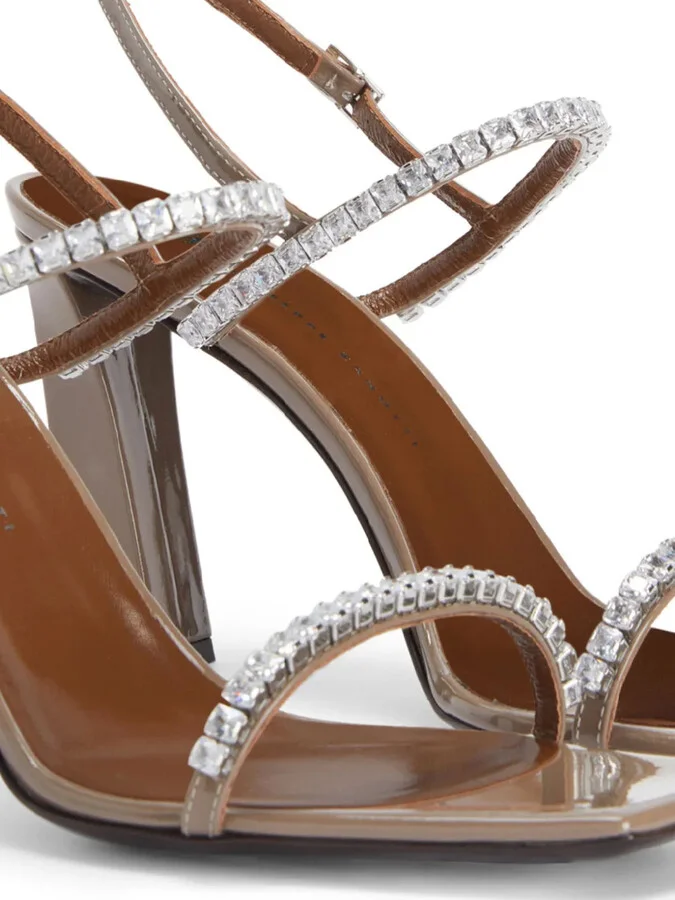 90mm Valentiine Crystal sandals - Image 4