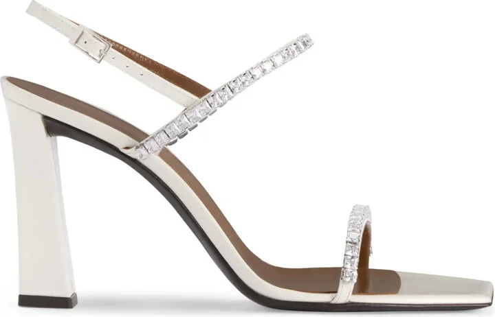 90mm Valentiine Crystal sandals