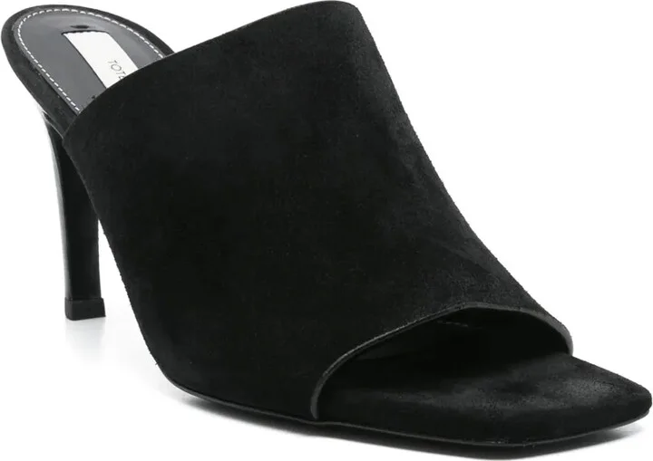 90mm Velour Mules - Image 2