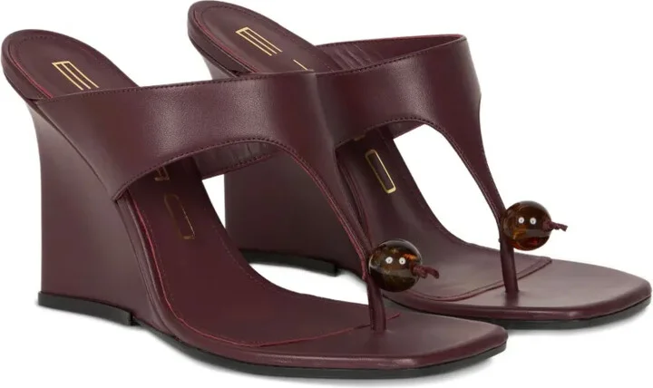 90mm Wedge Sandals - Image 2
