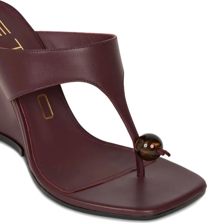 90mm Wedge Sandals - Image 4