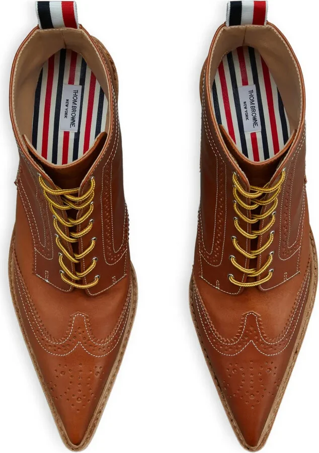 90mm Wingtip boots - Image 3