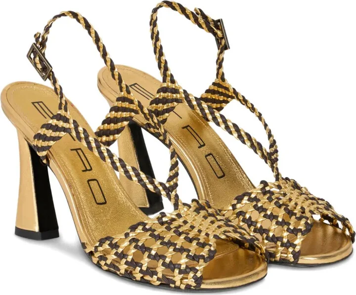 90mm Woven Sandals - Image 2