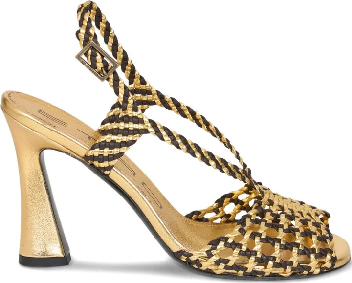 90mm Woven Sandals