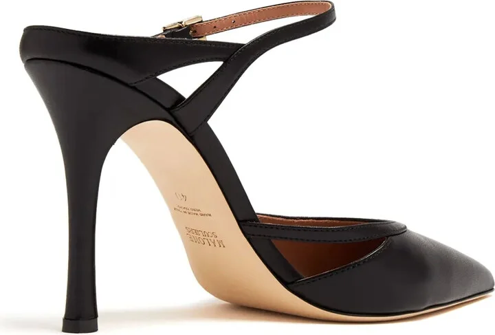 90mm Yola leather mules - Image 3