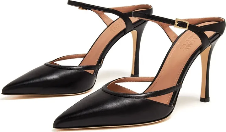 90mm Yola leather mules - Image 4