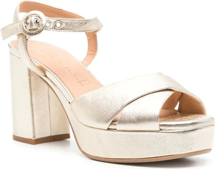 90mmm Leather Sandals - Image 2