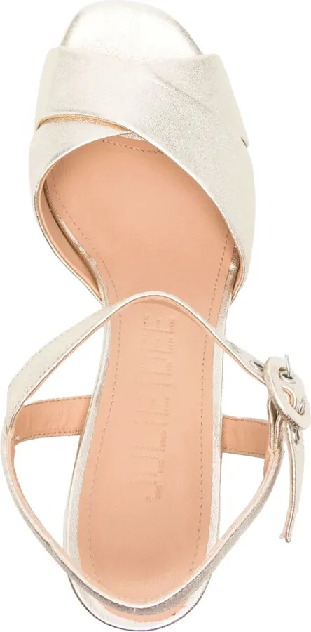 90mmm Leather Sandals - Image 4