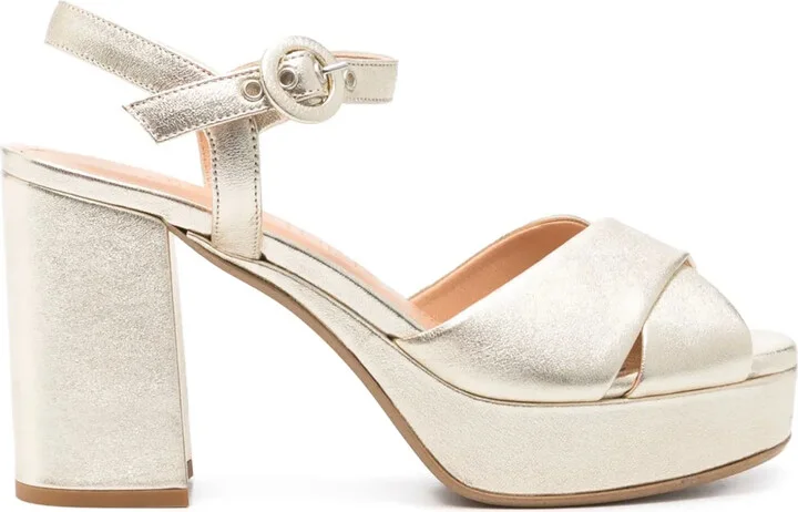 90mmm Leather Sandals