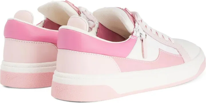 94 Panelled Low-Top Leather Sneakers - Image 3