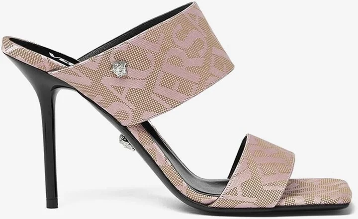 95 All-Over Logo Mules