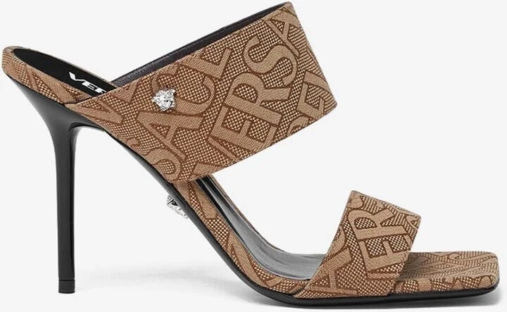 95 All-Over Logo Mules