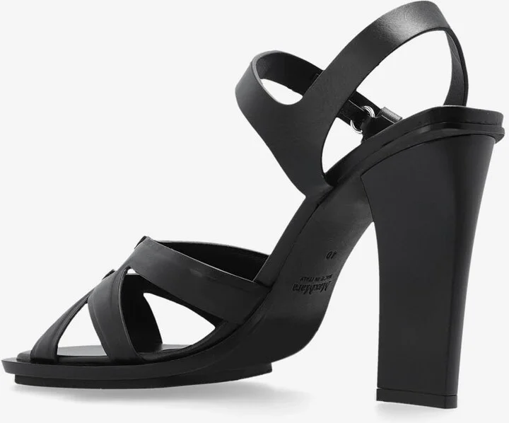 95 Caged Leather Sandals - Image 2