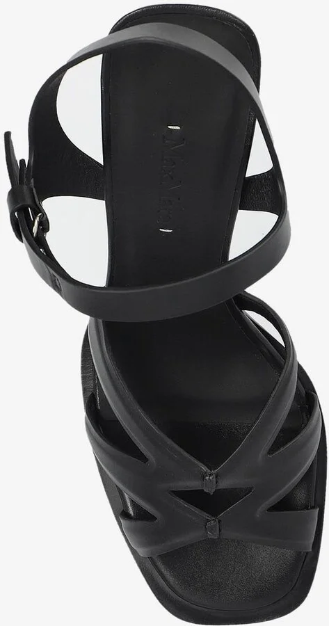 95 Caged Leather Sandals - Image 3