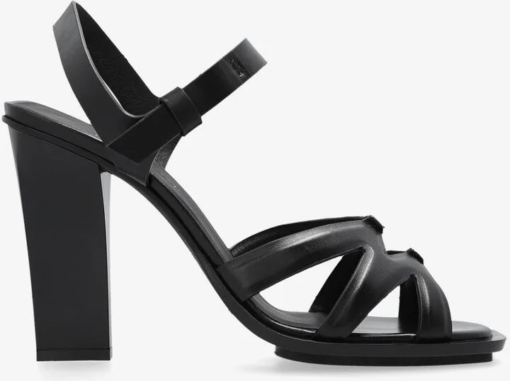 95 Caged Leather Sandals