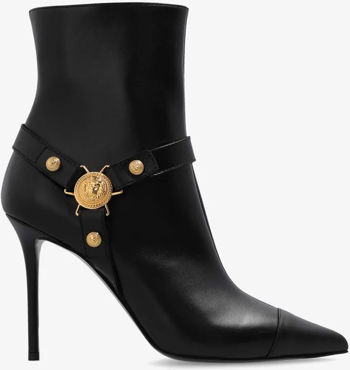 95 Calf Leather Ankle Boots