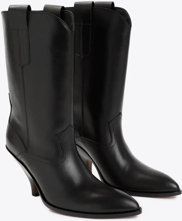 95 Cowboy Leather Boots - Image 2