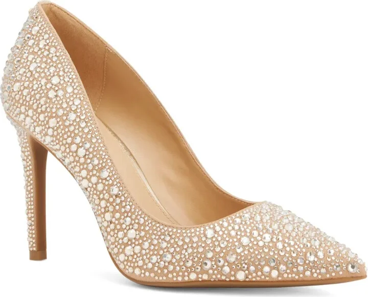 95mm Alina Flex rhinestone-embellished pumps - Image 2